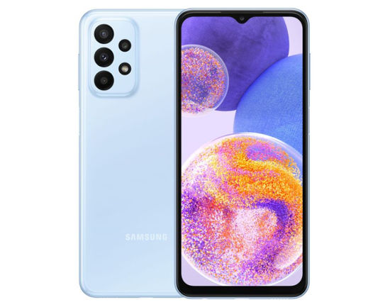 Смартфон Samsung Galaxy A23 4/128 ГБ, синий. Товар уцененный