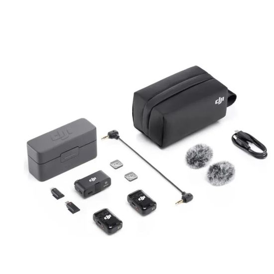 Беспроводной микрофон DJI Mic 2 (2 TX + 1 RX + Charging Case)