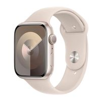 Смарт-часы Apple Watch Series 9 (GPS), Aluminium Case, 45mm, Sport Band, Starlight