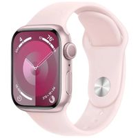 Смарт-часы Apple Watch Series 9 (GPS), Aluminium Case, 45mm, Pink/Light Sport Band