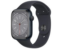 Умные часы Apple Watch Series 8, 41 мм, регулируемый, GPS, Aluminium Case, midnight Sport Band