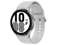Умные часы Samsung Galaxy Watch4 44 мм, регулируемый, GPS, Wi-Fi NFC, серебристый