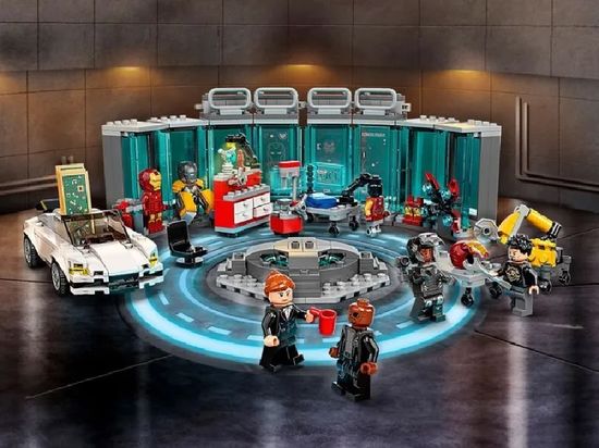 Конструктор LEGO Super Heroes 76216 - Арсенал Железного человека