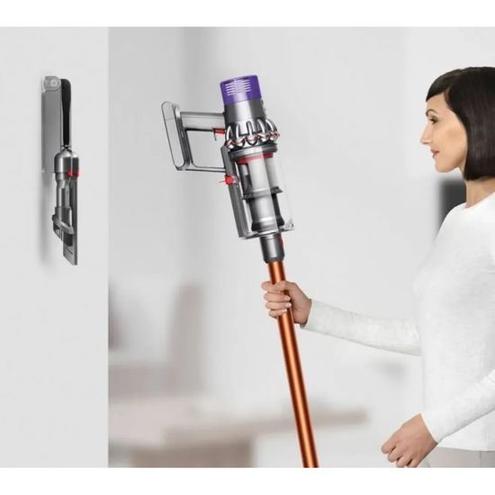 Вертикальный пылесос Dyson V10 Absolute (SV27) 2021 EU, Nickel/Copper