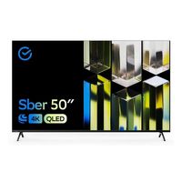 50" Умный телевизор QLED Sber SDX-50UQ5230T, Gray
