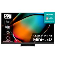 55" Телевизор Mini LED 4K UHD Hisense 55U8KQ, Black