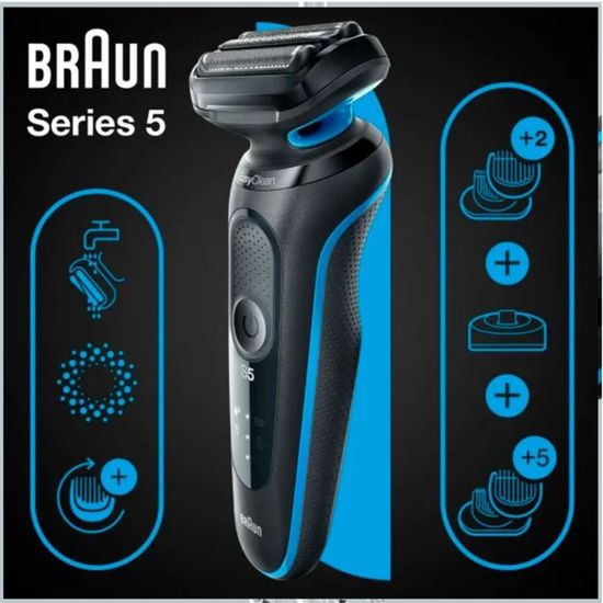 Электробритва Braun Series 5 51-B4650cs, Blue