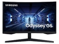 27" Монитор Samsung Odyssey G5 C27G55TQWI, 2560x1440, 144 Гц, *VA, черный