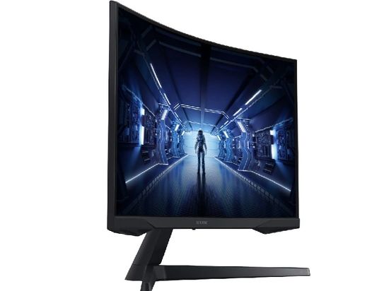 27" Монитор Samsung Odyssey G5 C27G55TQWI, 2560x1440, 144 Гц, *VA, черный