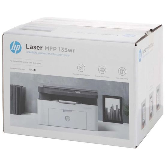 МФУ лазерный HP Laser 135wr (Ч/Б, А4) 209U6A